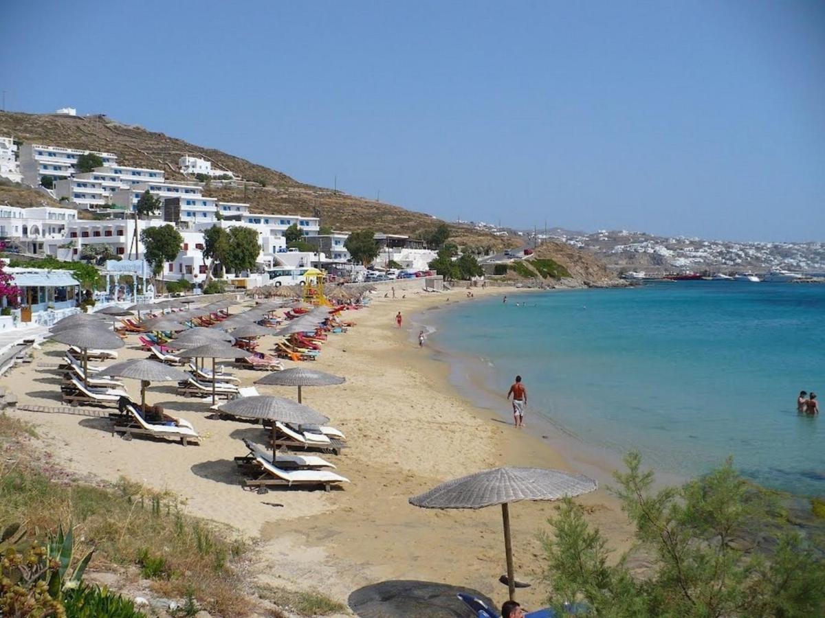 Sunny Guest House New Port Mykonos تورلوس المظهر الخارجي الصورة