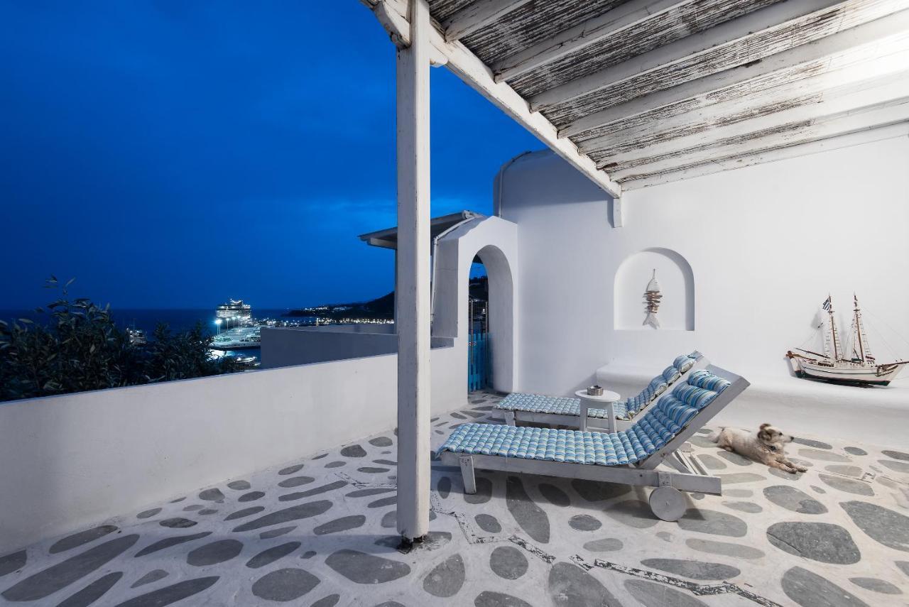 Sunny Guest House New Port Mykonos تورلوس المظهر الخارجي الصورة